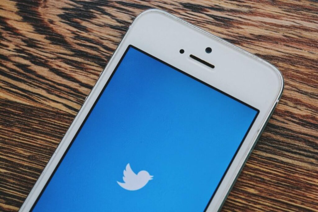 Twitter icon on iphone