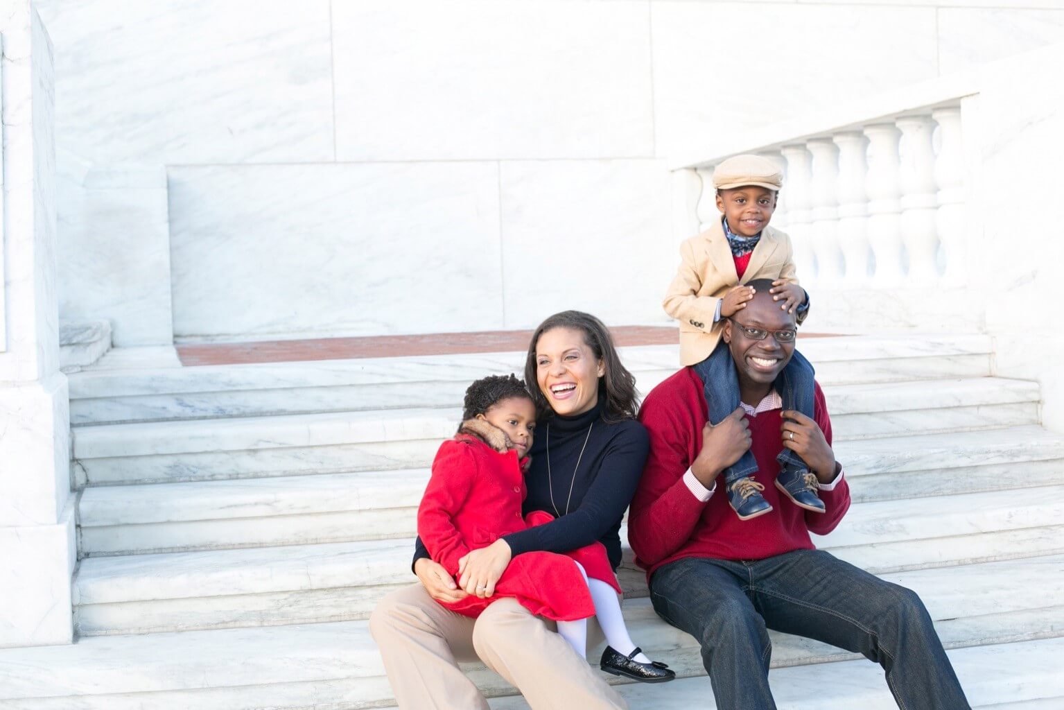 Lt. Governor Gilchrist wife, Ellen and two children